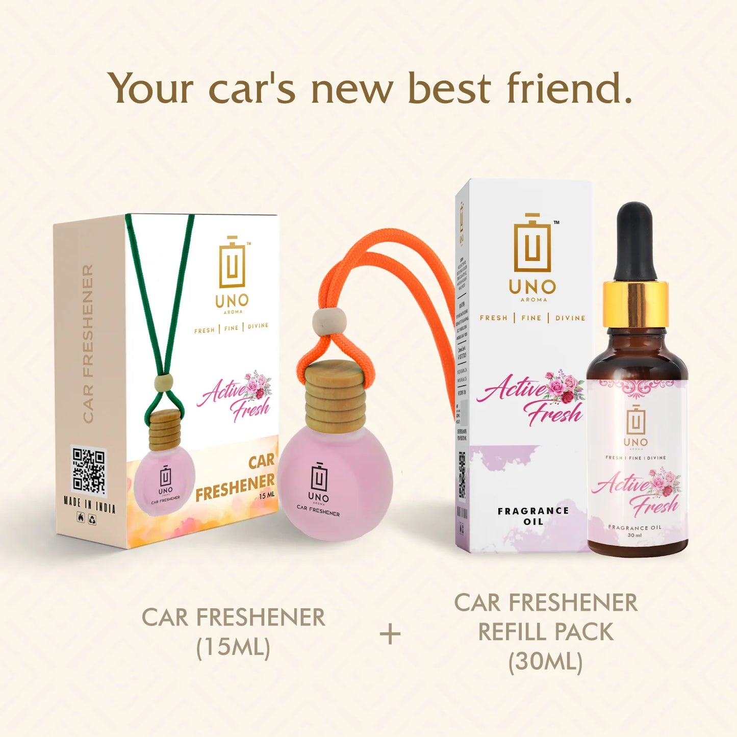 Car Freshener Combo (Active Fresh)