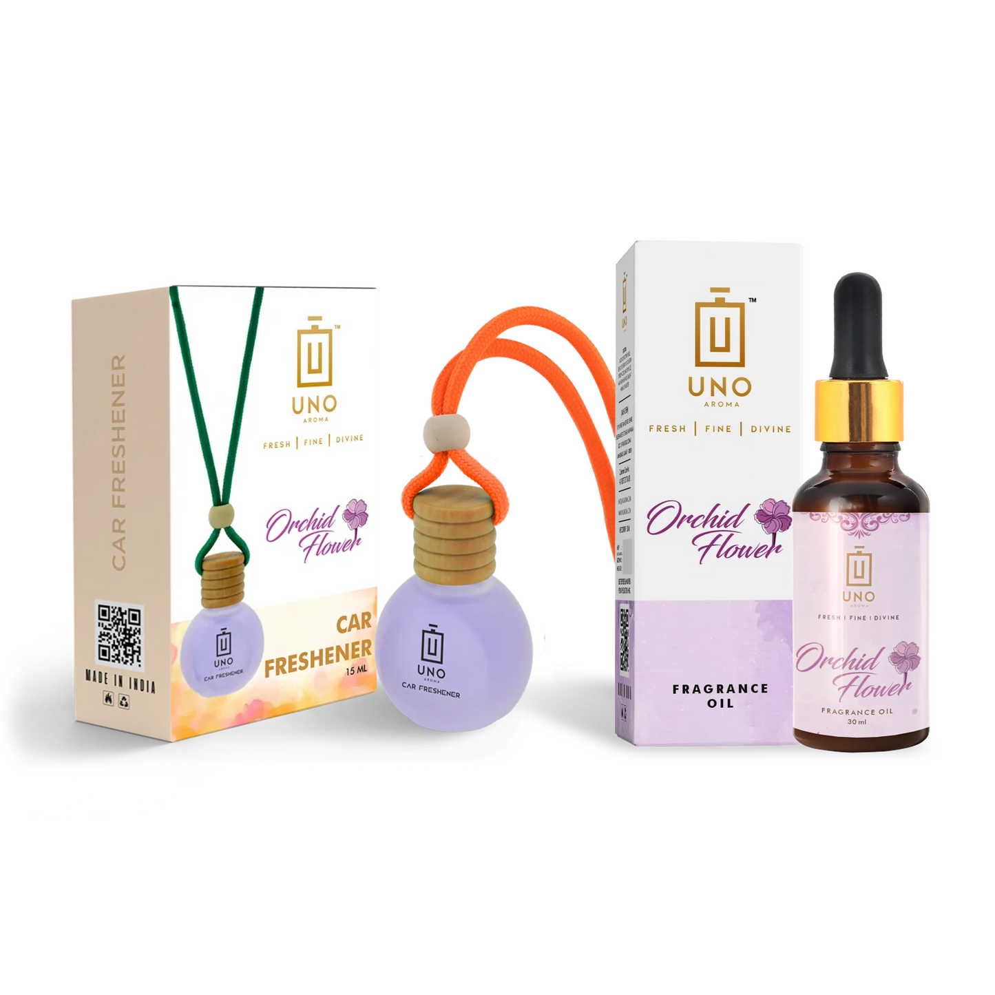 Car Freshener Combo (Orchid Flower)
