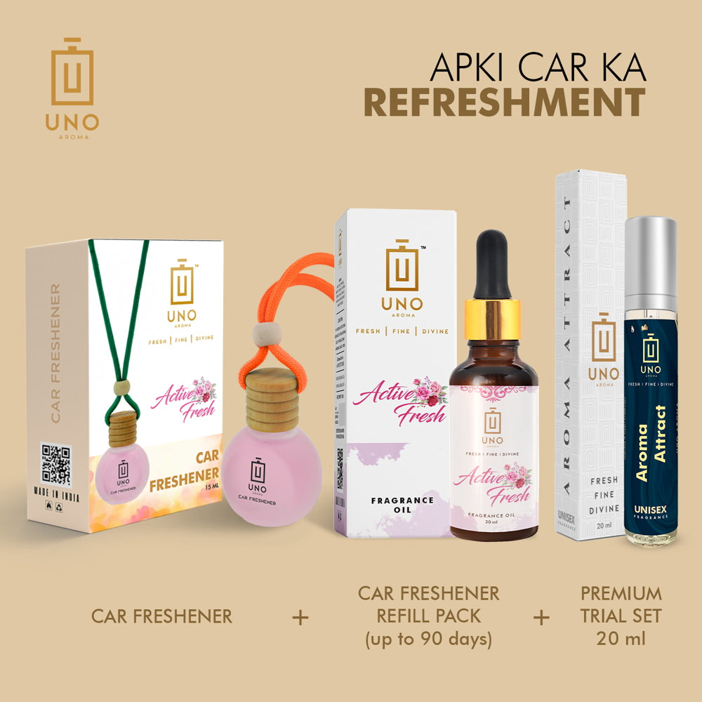 Car Freshener Combo (Active Fresh)