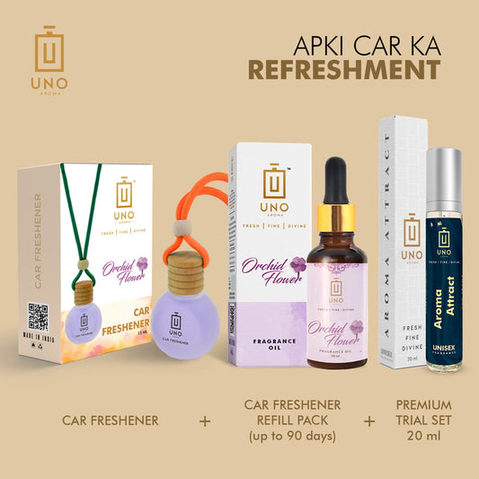 Car Freshener Combo (Orchid Flower)