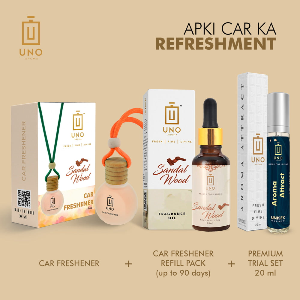 Car Freshener Combo (Sandalwood)